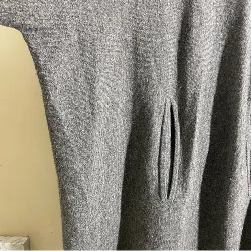 Garnet Hill Oversized Turtleneck Sweater Poncho Style Wool/Cashmere Size M