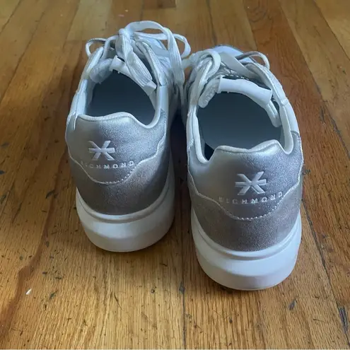 John Richmond Multicolor Distressed Sneakers Size 11