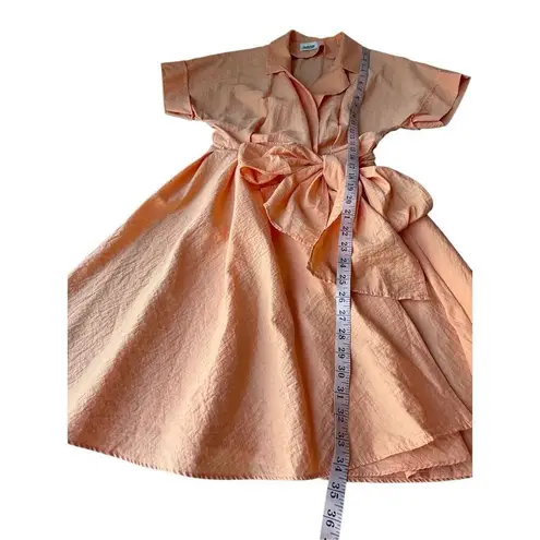 Claudie Pierlot Paris Short Sleeve Coral Tie