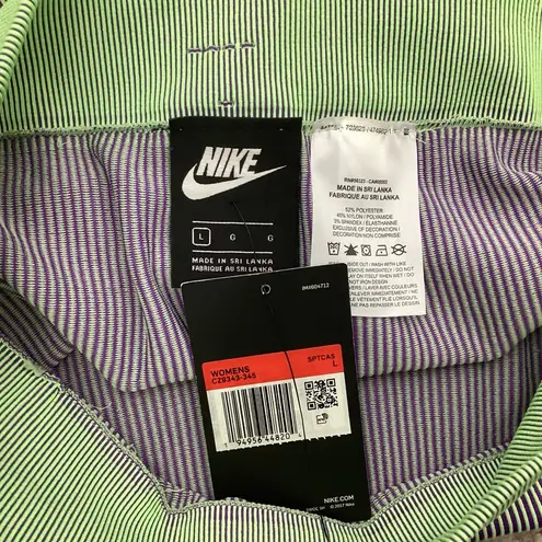 Nike  Air Tight Fit Ribbed Mini Skirt Size Large NWT