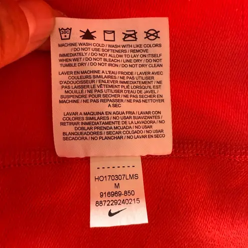 Nike  Pro Hyper Warm Thumb Hole Mock Neck Long Sleeve Shirt M top ombré pullover