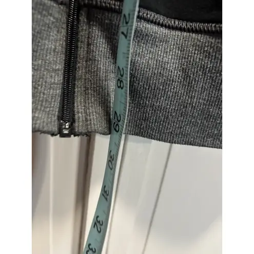 JMS Zip Up Sweatshirt Jacket Size XL Long Sleeve Colorblock Hood Soft Casual Black