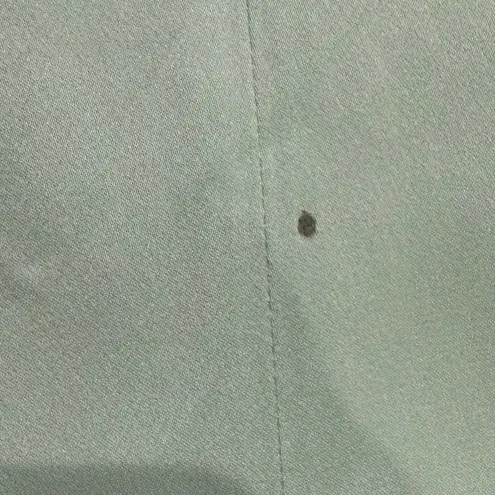 Lapointe Satin Halter Gown in Mint, Size US 8 Green