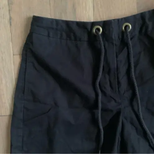 Kate Hill Black Casual Cotton shorts Size 4