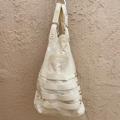 Jimmy Choo Bree perforated leather bag