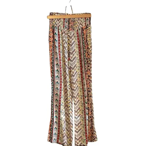 O’Neill Johnny floral relaxed palazzo style pants Red