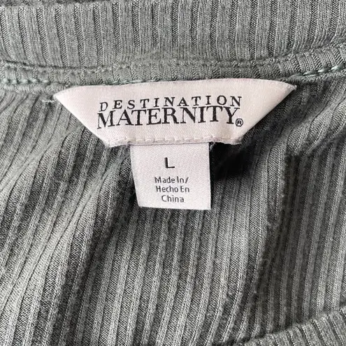 3 Pack Destination Maternity Ruched Bodycon Short Sleeves Dress Size Large Black