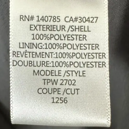 Brochu Walker Claren Drop Waist Dress Size Small Minimalist Corporate Charcoal