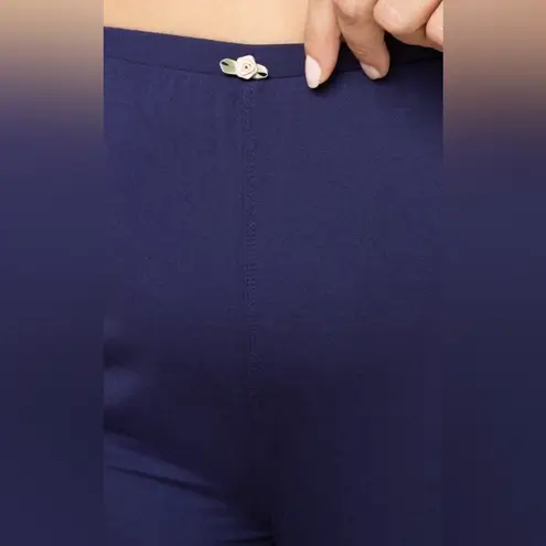 PopFlex Deep Sleep Bell Bottoms Navy Small NWT Blue