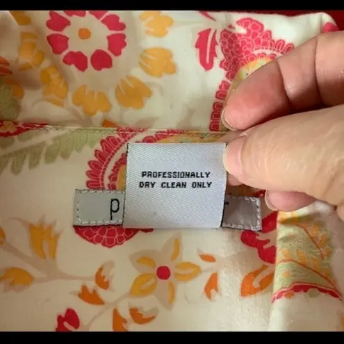 Paraphrase Paisley Cropped Jacket Size 10