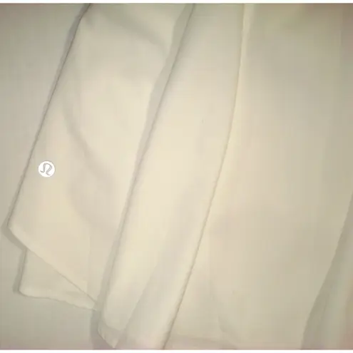 Womens NWT Court Rival High Rise Skirt Skort Shorts 12 White Pockets Lululemon