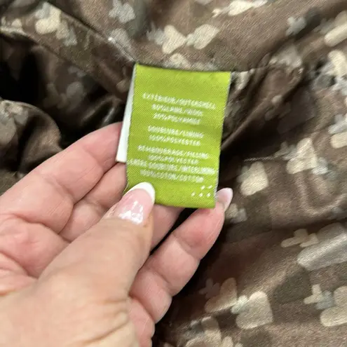 SOIA & KYO Wool Plaid Belted Coat Oversized Asymmetrical Collar Canadian