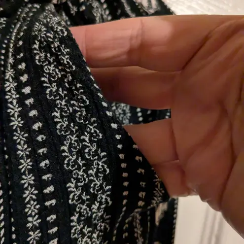 Kingston Grey Black and White Gauze Elephant Pants XL