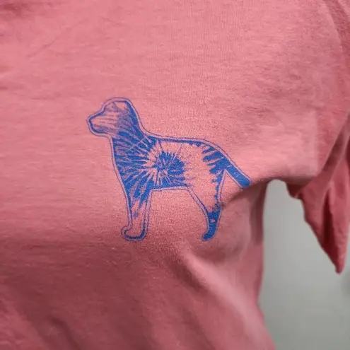 ComfortWash TShirt Womens Size SmallPink Short Sleeve Dog Logo Y2K Graphic Pink