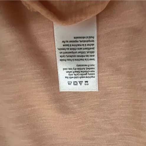 Barefoot Dreams New! Soft Peach Short Sleeve Tee Malibu Collection Small