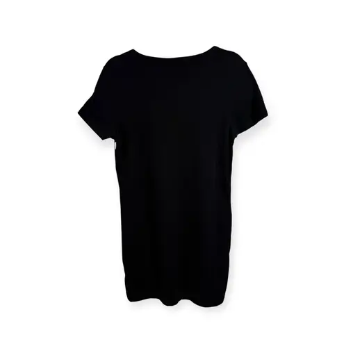 new Roberto Cavalli Class ♔ Logo Stretch Cotton T Shirt Dress ♔ Black ♔ Small ♔