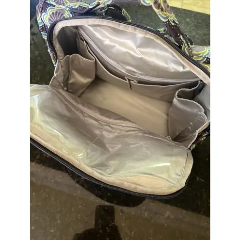 Ju Ju Be Backpack Diaper Bag W/changing Pad Wipeable Padded Straps