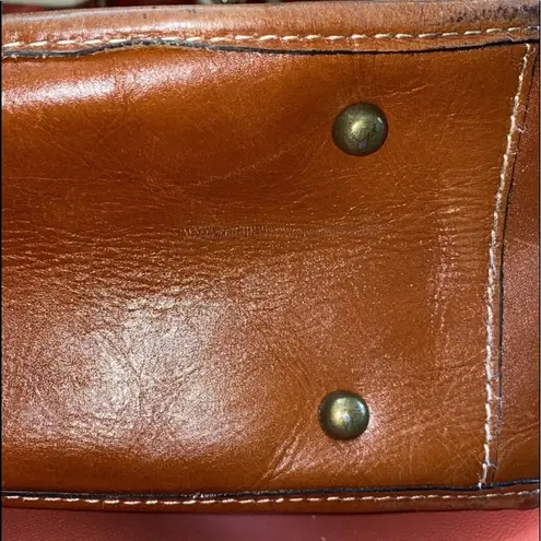 Patricia Nash Olivenza Heritage Tan Leather Tote