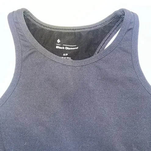 Black Diamond Sports Bra Womens Small Black Athletic Activewear Racerback S