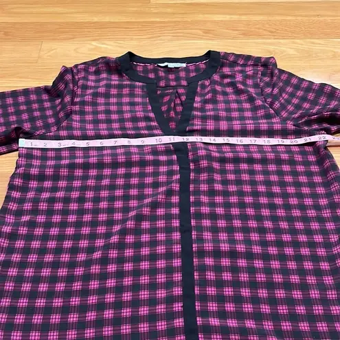 Harvé Benard Harve Benares women’s blouse size XL purple / black