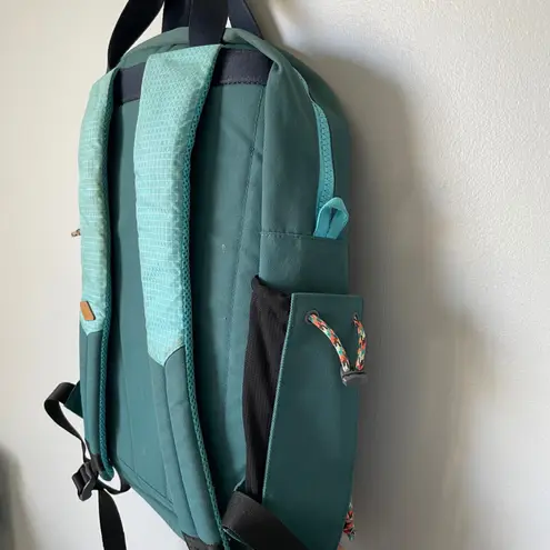 Merrell Teal Blue Backpack Pockets Storage Outdoor Adventure Daypack