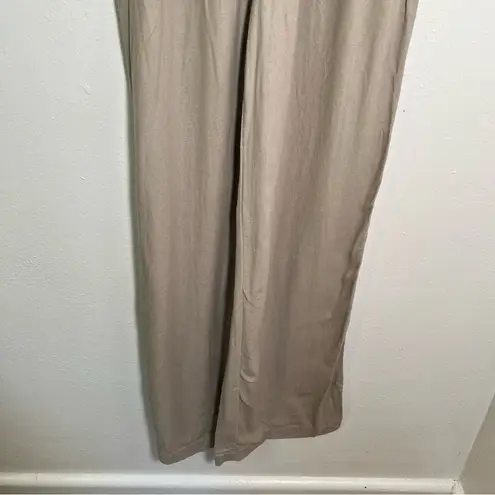 Sincerely Jules Paper Bag Waist Pant Greige M Gray Size M