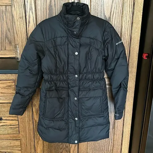 Columbia  | Omni Shield Down Insulated long Winter Coat Jacket Black Small