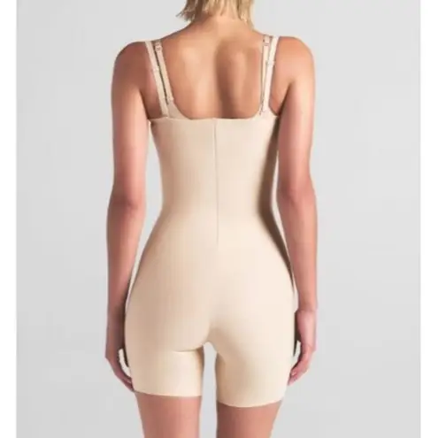 SKIMS $94 NEW  CORE SCULPT OPEN BUST MID THIGH BODYSUIT - L