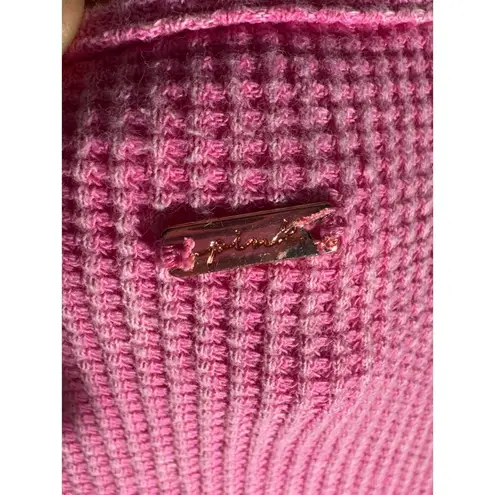 Victoria’s Secret PINK Waffle Knit Henley Bodycon Dress