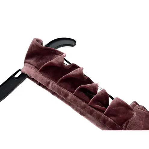 Yumi Kim Velvet Bustier Crop Mauve Small New