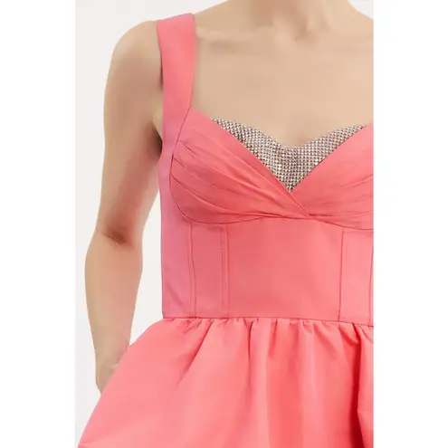 NWT Rebecca Vallance Byrdie pink mini dress size 4