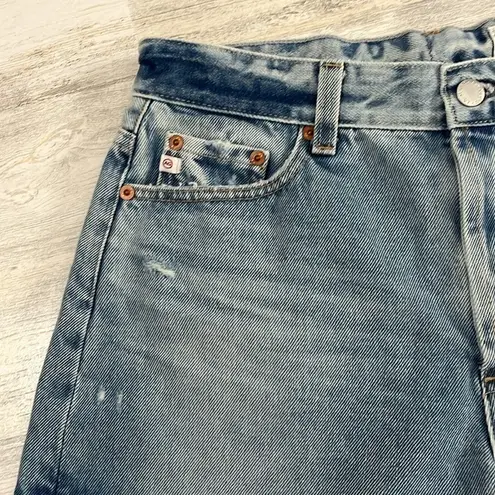 AG Adriano Goldschmied  Alexxis Short High-Rise Wedgie Size 28 NWT