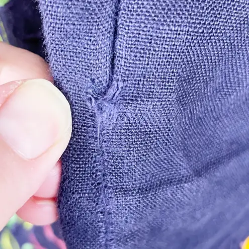 Moulinette Soeurs Anthropologie Clematis Skirt Floral Embroidered Linen Size 6