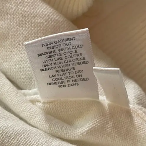 New York & Company | NWT Ivory & White Lace Front 3/4 Sleeve Cardigan | LP Size undefined