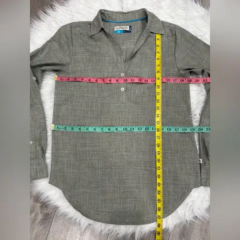 Magellan outdoors Olive Green Fishing Shirt Size S