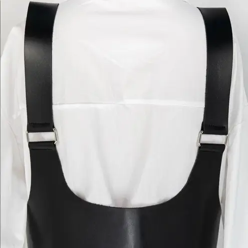 Black Harness Suspender Buckle Bondage New