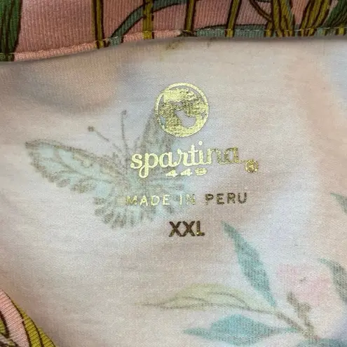 Spartina 449 NEW Size XXL Joelle Polo Dress Enclave Bamboo Bird Cage Pink