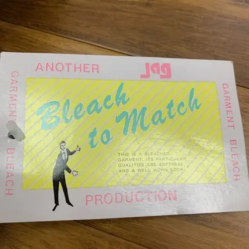 Vintage Jag Denim Dress Womens Small Blue Long Sleeve Button Front Light Wash