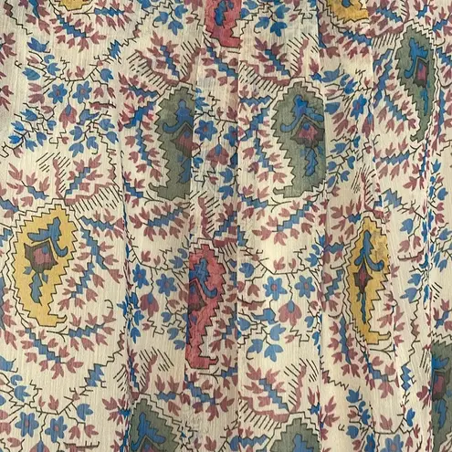 Molly Bracken LiLi Sidonio Paisly pattern. dress. Size medium.