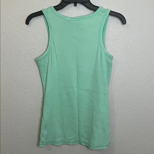 Harley Davidson Graphic Tank Top Green Size Large