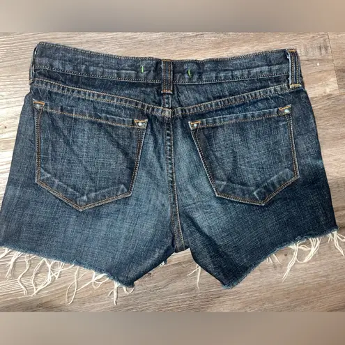 J Brand  Rio Cut Off Dark Wash Denim Shorts Size 24