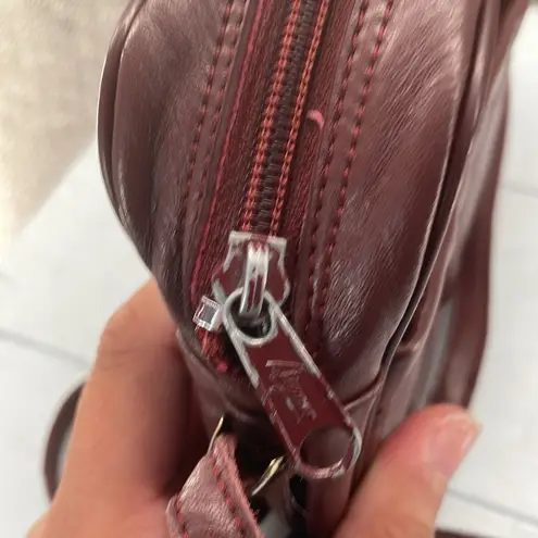 Etienne Aigner Crossbodydy Bag Small Vintage Maroon Oxblood 90s