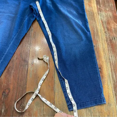 J.Jill PureJill Indigo Knit Jeans Size *Large* Petite