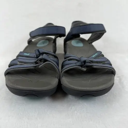 Teva Womens  Hiking Sandals Blue Strappy‎ Athletic Outdoor Shoes Size 10