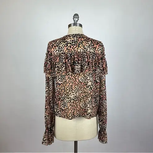 Majorelle  Mariel Blouse in Spotted Multi