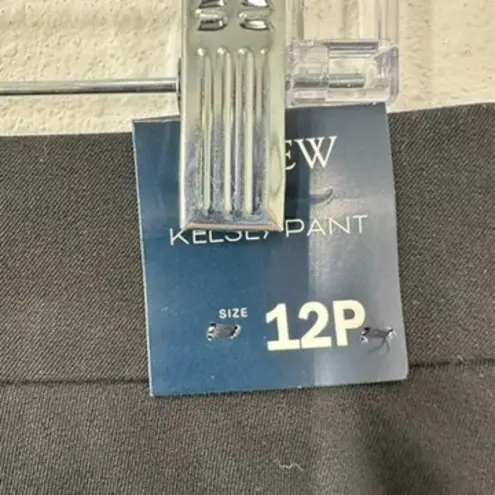 J. Crew Factory Black Kelsey flare pant Cropped Ankle Casual Brand New Size 12P