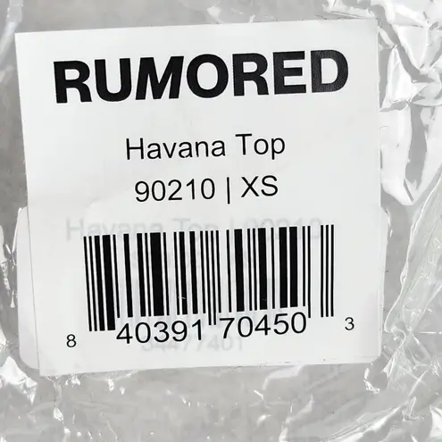 Rumored Womens Havana Bikini Swim Top Size XS Pink Red Purple