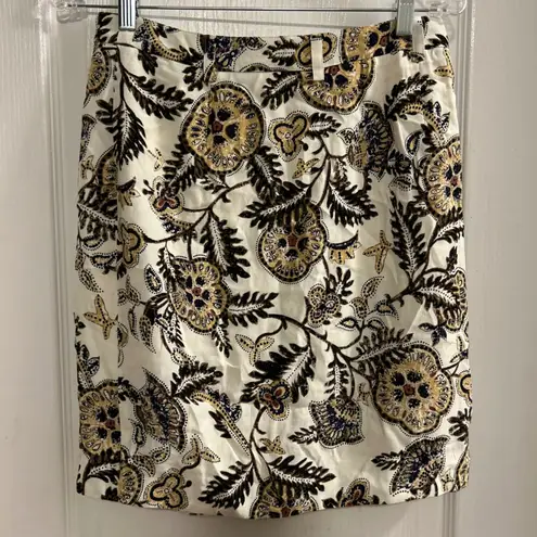 Ba&sh Women's Midi Skirt Size M Floral Print Viscose Wrap Style