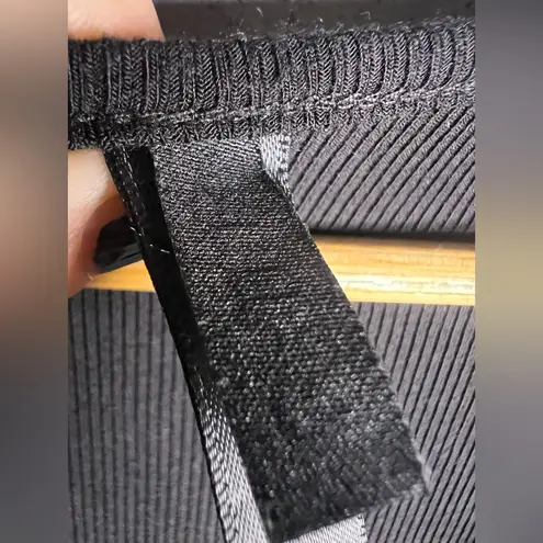 SKIMS SOFT LOUNGE LONG SLEEVE RIBBED DRESS in BLACK . Size Large