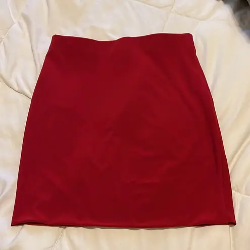 Brooklyn Karma Red pencil skirt